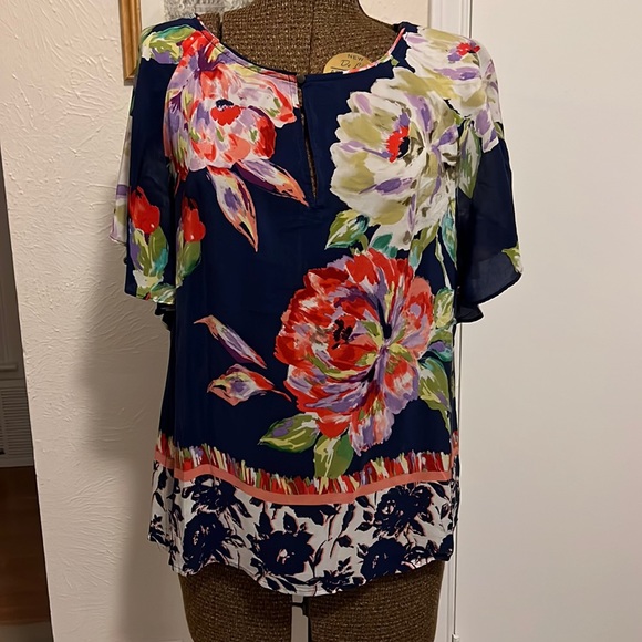 Anthropologie silk top - Picture 1 of 5